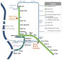 Wide area Skytrain map to Event locations